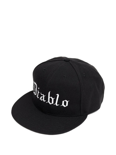  Willy Chavarria Diablo-embroidered Cap - Black 