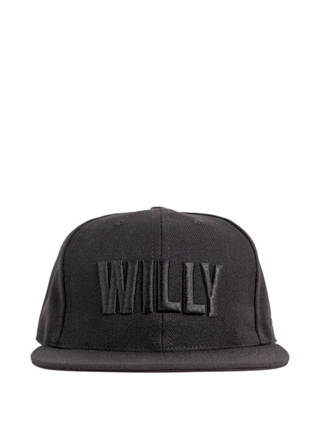  Willy Chavarria Embossed Logo Cap - Black 