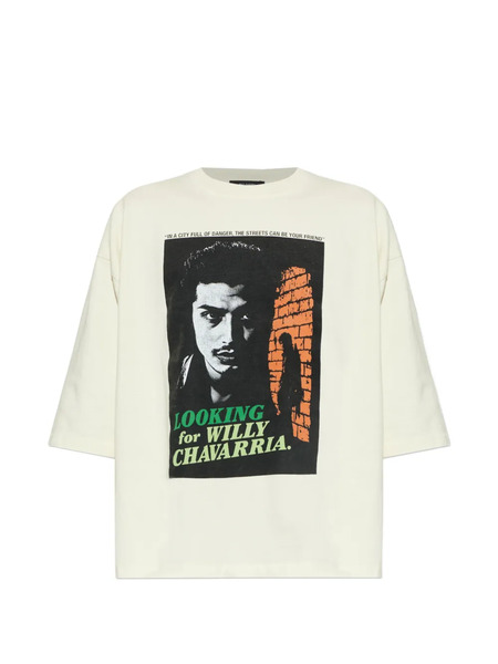  Willy Chavarria Looking For Willy T-shirt - Neutrals 