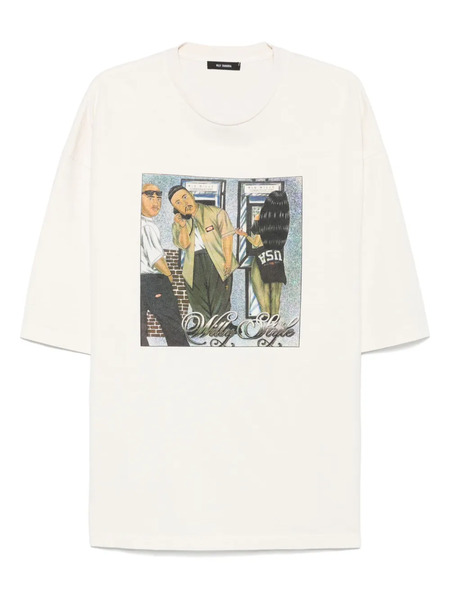  Willy Chavarria Printed T-shirt - Neutrals 