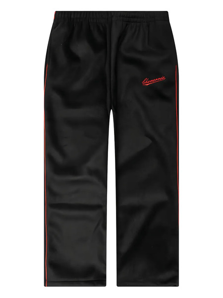  Willy Chavarria Ruff Rider Side-stripe Trousers - Black 