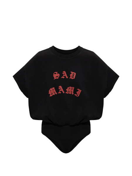  Willy Chavarria Sad Mami Body - Black 