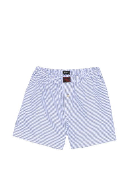  Willy Chavarria Striped-pattern Shorts - Blue 