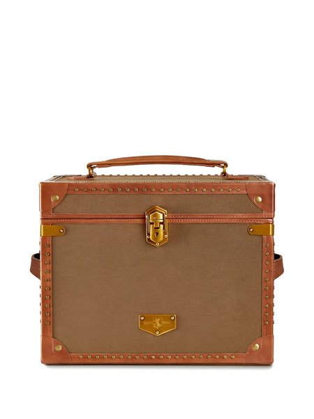  Wolf Ida Trunk Jewellery Box - Brown 
