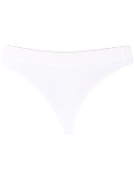  Wolford Beaty Ribbed Thong - White 