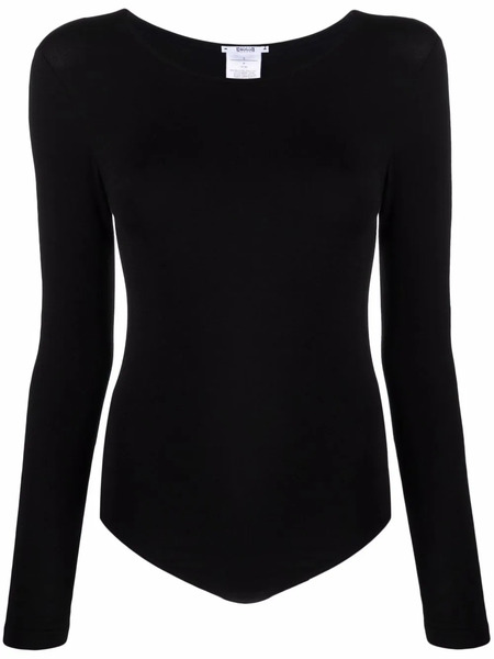  Wolford Berlin Long-sleeve Bodysuit - Black 