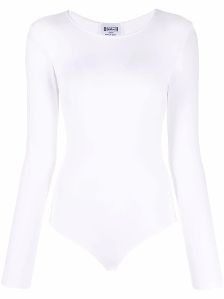  Wolford Berlin Long-sleeve Bodysuit - White 