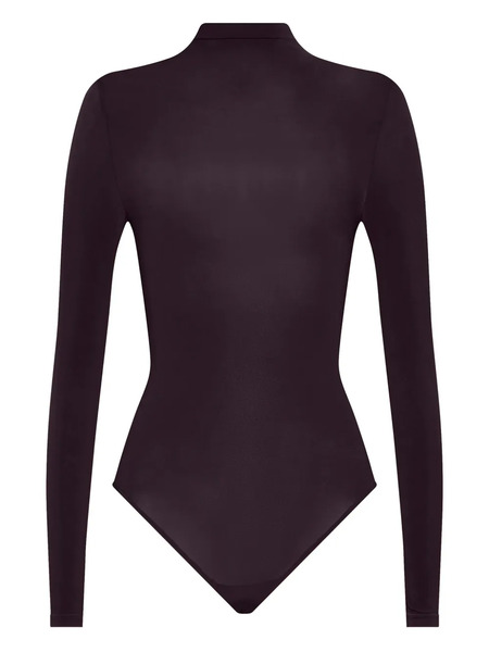  Wolford Buenos Aires High-neck Bodysuit - Purple 