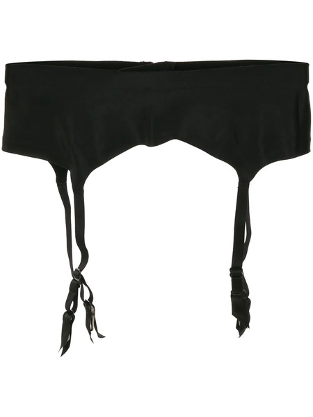  Wolford Satin Stocking Belt - Black 