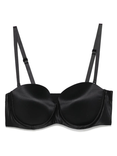 Wolford Sheer Bandeau Bra - Black 