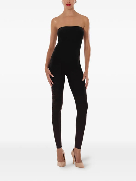  Wolford Slash Cut-out Jumpsuit - Black 