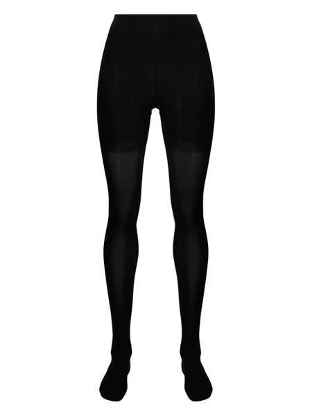  Wolford Tummy 66 Control Top Tights - Black 