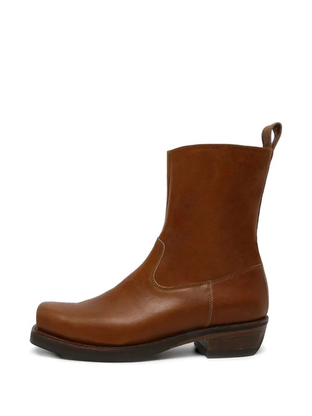  Won Hundred Barcelona Leather Boots - Brown 