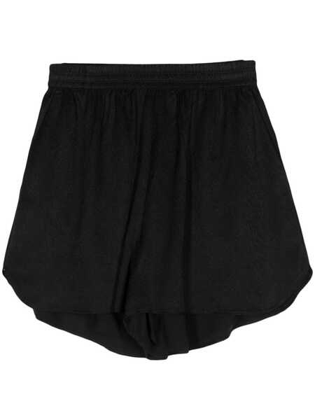  Won Hundred Chili Patterned-jacquard Shorts - Black 