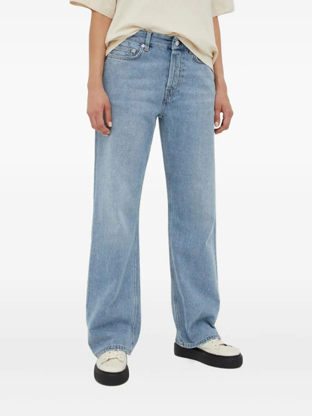  Won Hundred Distressed-detail Trousers - Blue 