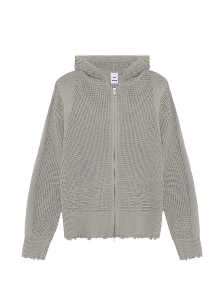 Won Hundred Glasgow Knitted Hoodie - Grey 