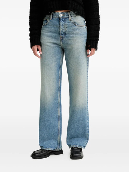  Won Hundred Logo-patch Jeans - Blue 