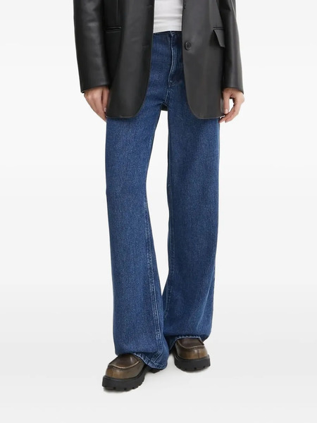  Won Hundred Patch-pocket Jeans - Blue 