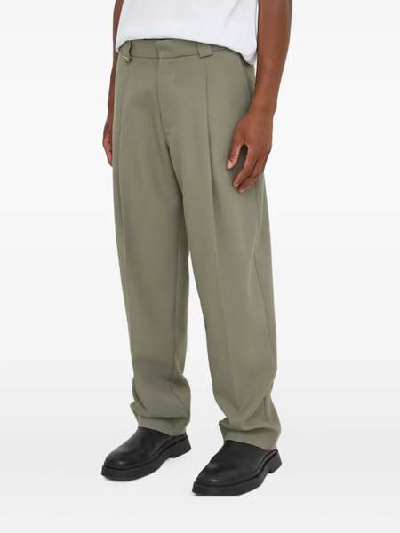  Won Hundred Pleated-design Trousers - Green 