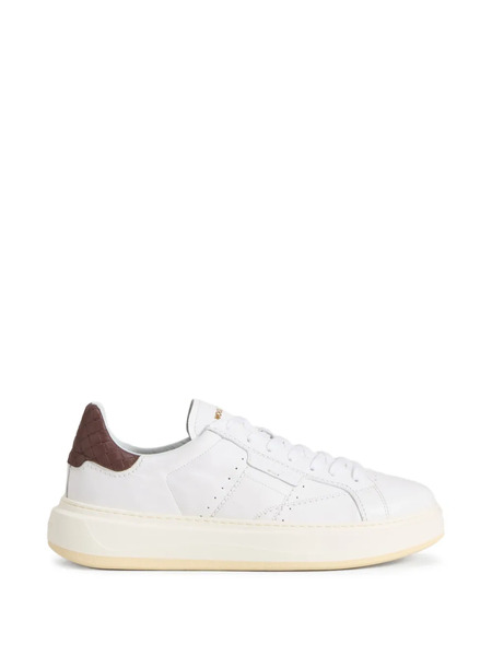  Woolrich Arrow Lace-up Sneakers - White 