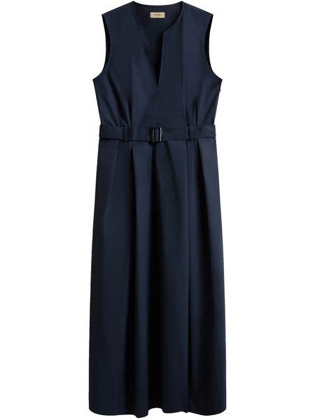  Woolrich Belted Mid Dress - Blue 