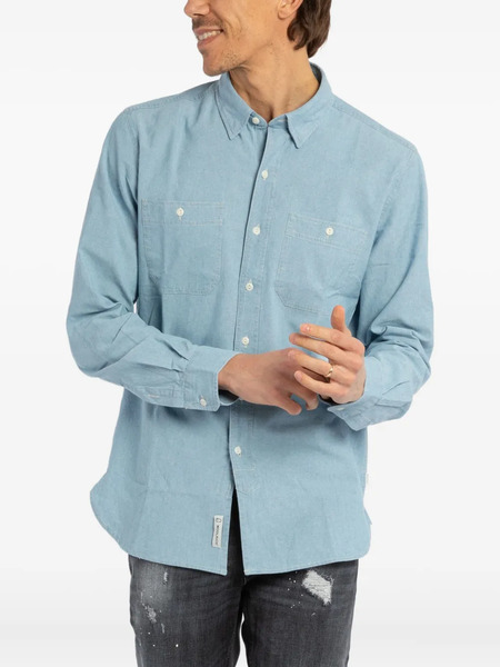  Woolrich Buttoned Pocket Shirt - Blue 