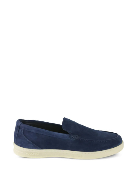  Woolrich Calf Leather Loafers - Blue 