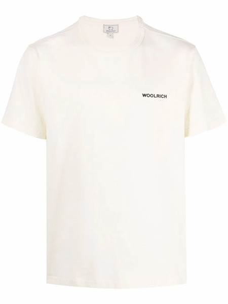  Woolrich Chest Logo-print T-shirt - Neutrals 
