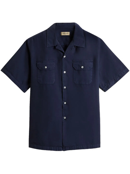  Woolrich Chest-pockets Button-down Shirt - Blue 