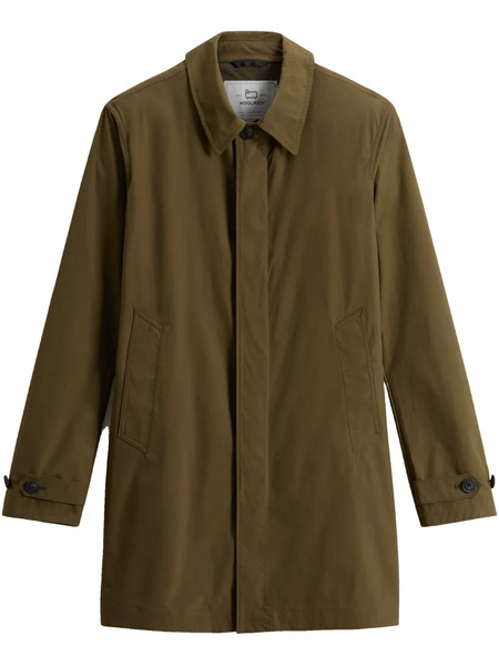  Woolrich City Trench Coat - Green 
