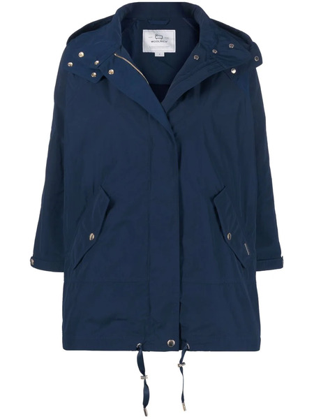  Woolrich Concealed Hooded Parka - Blue 