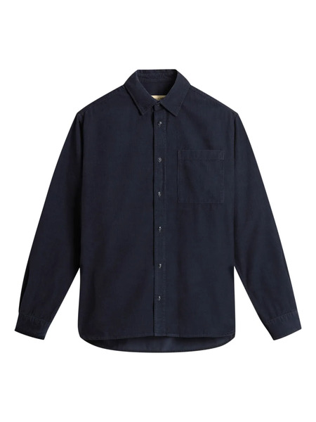  Woolrich Corduroy Pocket Shirt - Blue 
