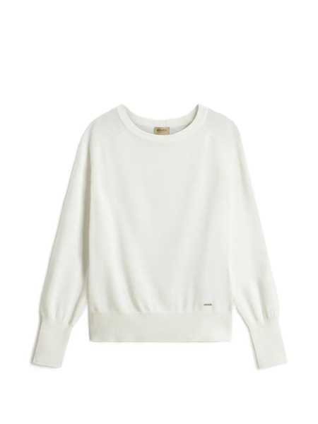  Woolrich Crew-neck Sweater - White 