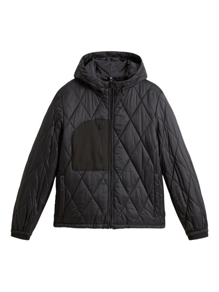  Woolrich Diamond-pattern Jacket - Black 