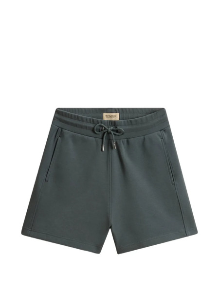  Woolrich Drawstring Logo Shorts - Green 