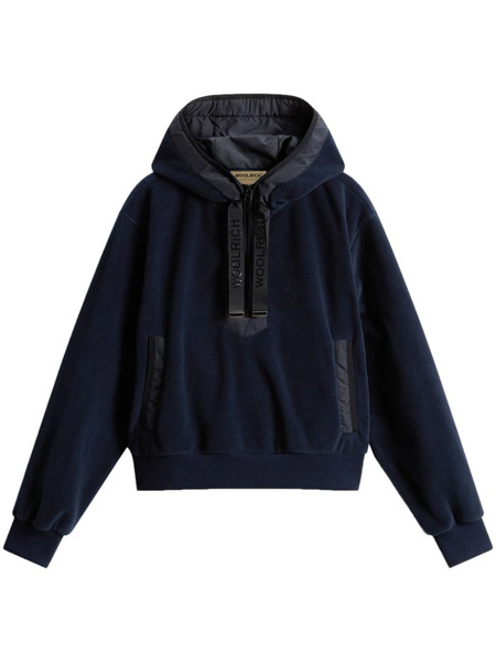  Woolrich Fleece Hoodie - Blue 
