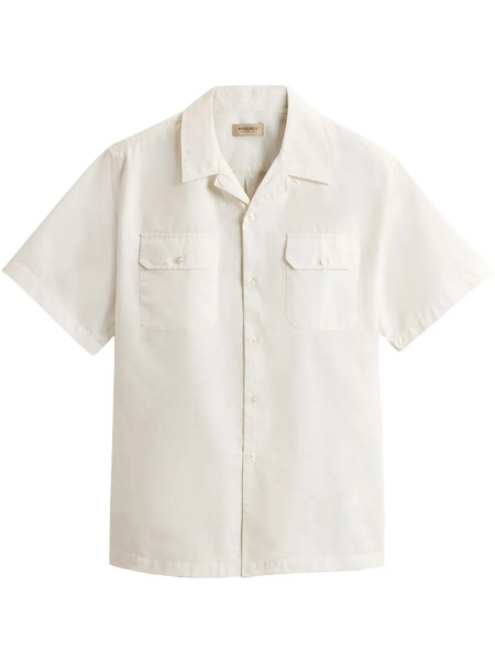  Woolrich Garment-dyed Cotton Shirt - White 