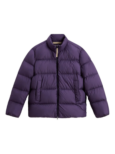  Woolrich High-neck Quilted Jacket - Purple 