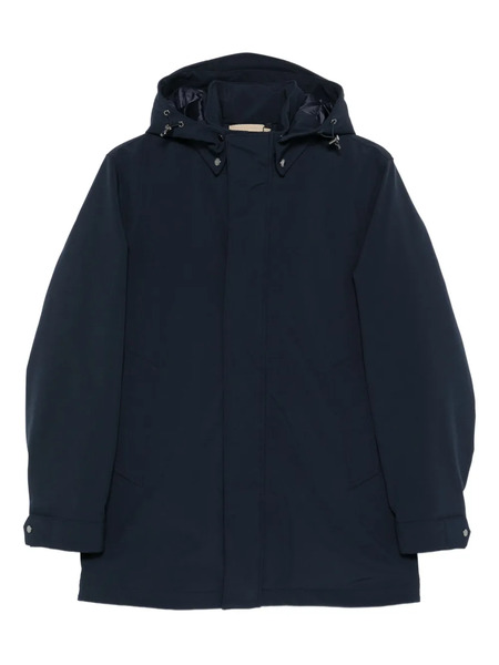  Woolrich Hooded Coat - Blue 