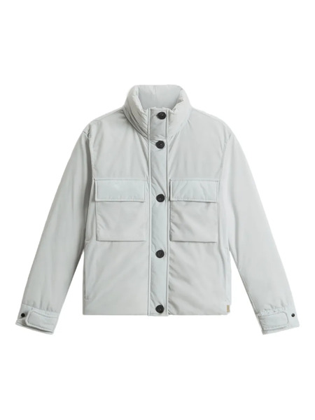  Woolrich Hooded Flap-pocket Jacket - Blue 