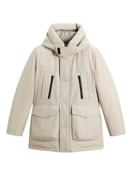  Woolrich Hooded Jacket - Neutrals 