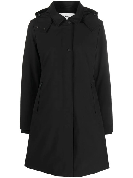  Woolrich Hooded Parka Coat - Black 