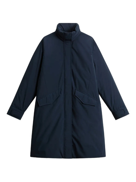  Woolrich Hooded Parka Coat - Blue 