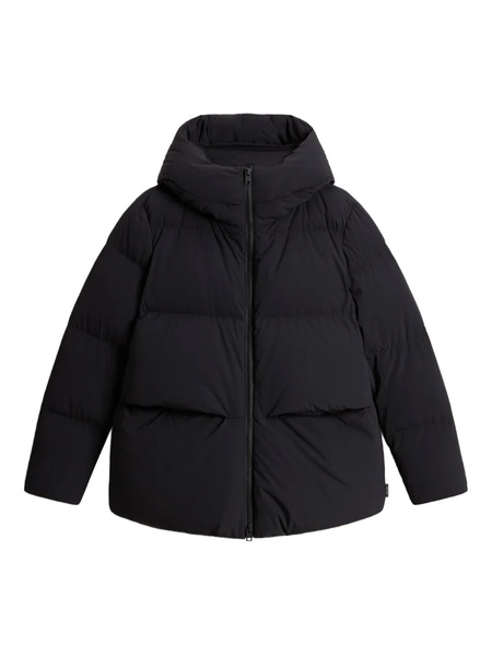  Woolrich Hooded Puffer Jacket - Black 