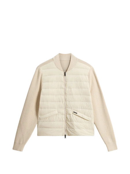  Woolrich Hybrid Bomber Jacket - Neutrals 