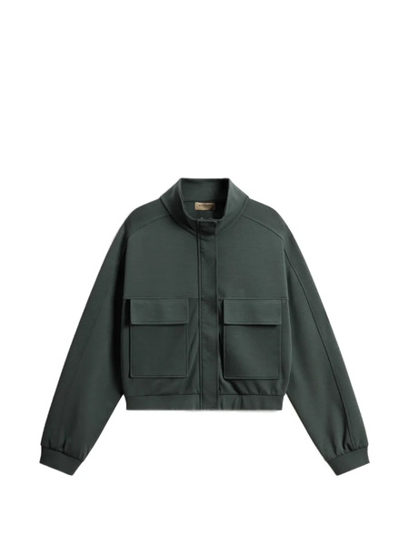  Woolrich Interlock Zipped Sweatshirt - Green 
