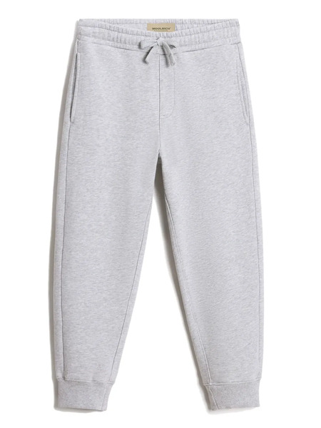  Woolrich Kids Cotton Fleece Track Pants - Grey 
