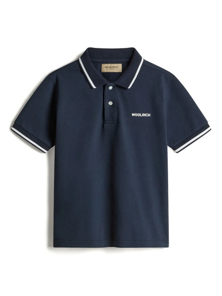  Woolrich Kids Monterey Polo Shirt - Blue 