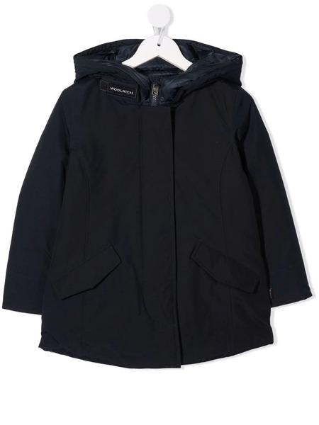  Woolrich Kids Padded Hooded Coat - Blue 