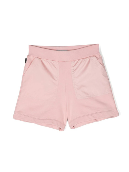  Woolrich Kids Panelled Elasticated-waist Shorts - Pink 